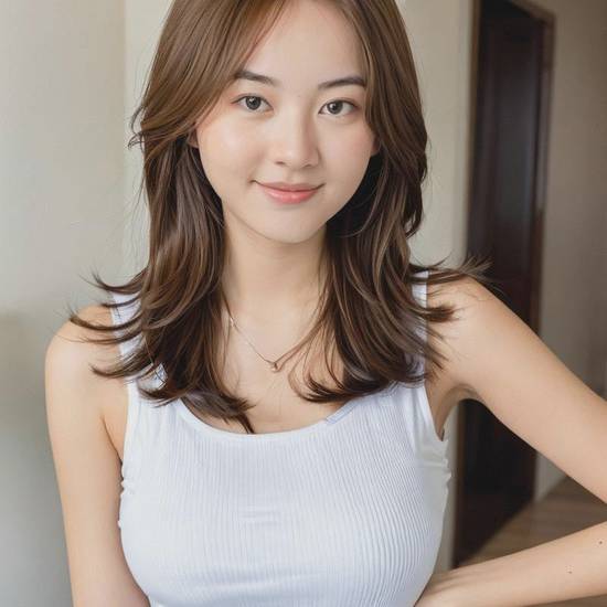 好看的發(fā)型女生中長發(fā),中長發(fā)女生,選對發(fā)型,美出圈