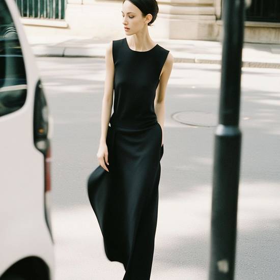 黑色長裙配什么上衣好看，黑色長裙上衣搭配時尚精選