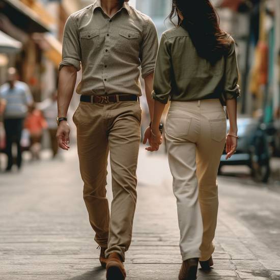 卡其色褲子配什么顏色上衣好看，卡其色褲子最佳配色方案全解析