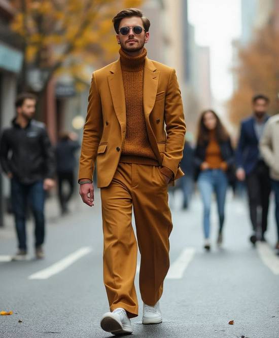 黃色褲子配什么上衣好看，黃色褲子萬能搭配方案：2025最夯上衣配色指南