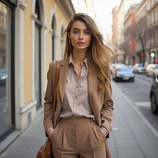 駝色褲子配什么顏色上衣好看，駝色褲子上衣最佳配色指南