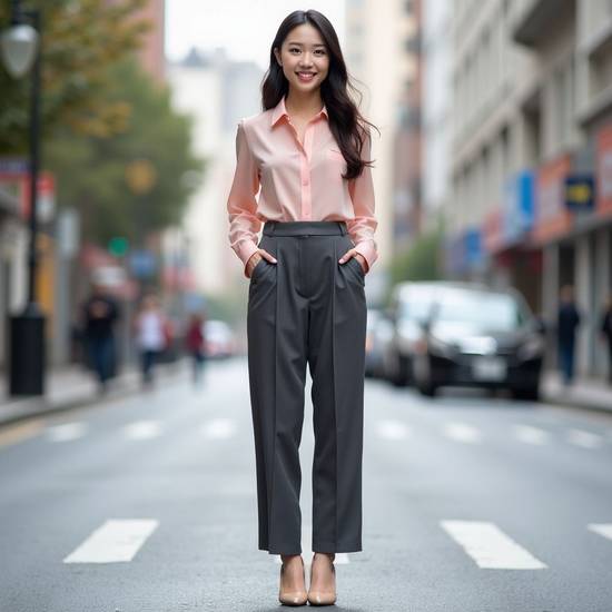 深灰色褲子配什么顏色上衣好看,深灰色褲子配色指南:優選上衣色彩搭配方案