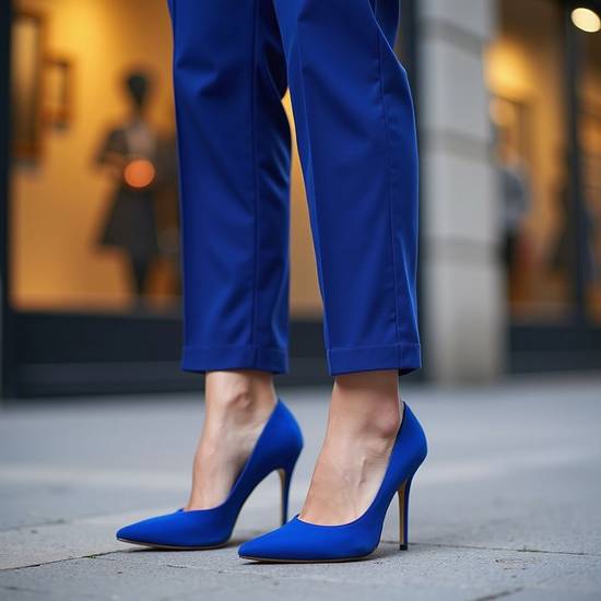 藍色褲子配什么上衣好看，藍色褲子時尚上衣配色指南