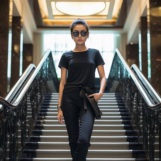 黑色運動褲配什么上衣好看，黑色運動褲時尚穿搭：優(yōu)選上衣搭配技巧解析