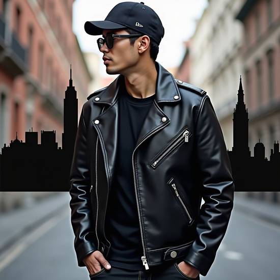 男士皮衣什么款式好看,男士皮衣選經典機車款永不過時最好看