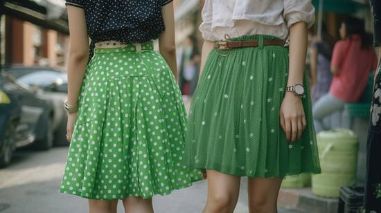 綠色上衣配什么顏色裙子,綠色上衣最佳裙裝配色指南