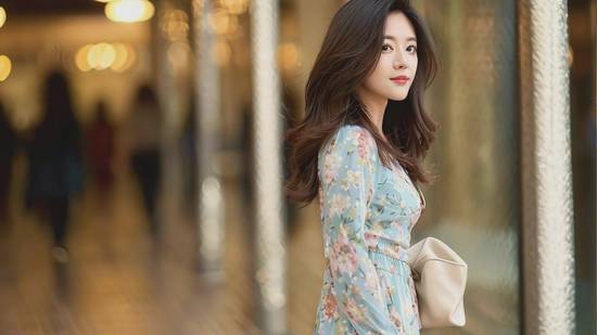 花裙子配什么上衣好看，花裙子配純色上衣最顯氣質