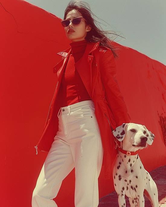 紅色衣服配什么褲子,紅色衣服褲子配色實用方案