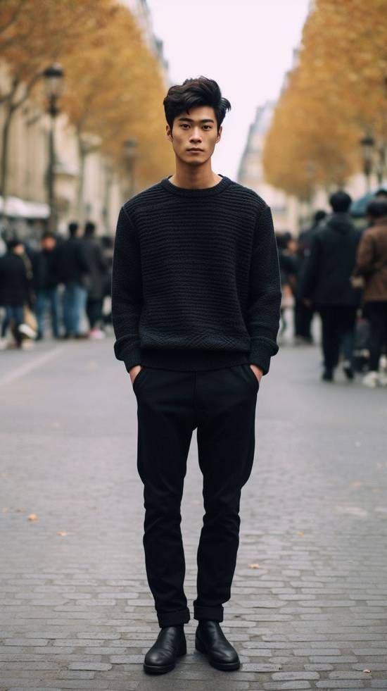 黑色褲子配什么顏色上衣，黑色褲子上衣顏色完美搭配指南