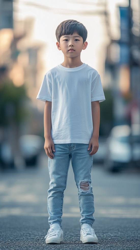 白t恤配什么褲子好看,清爽顯瘦白T恤最時髦褲子搭配指南