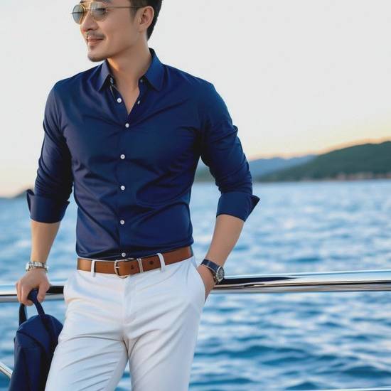 藏藍色上衣配什么顏色褲子，藏藍色上衣最佳褲子配色指南