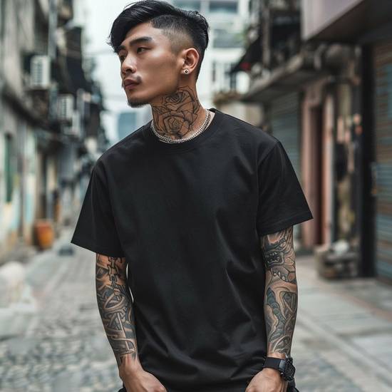 黑短袖配什么顏色褲子,黑短袖褲色搭配精選推薦