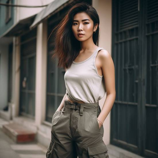 軍綠色上衣配什么顏色褲子好看，軍綠色上衣最佳配色方案，10種褲裝穿出高級感