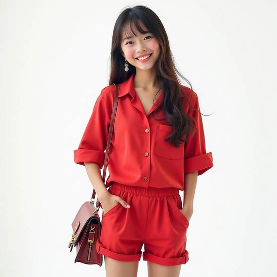 紅色上衣配什么顏色褲子,紅上衣褲子顏色搭配指南