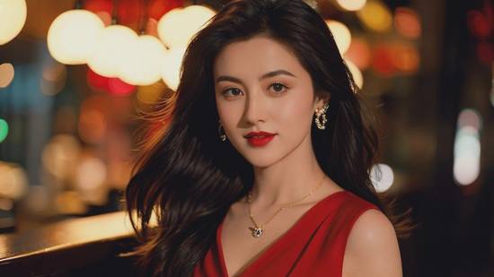 景甜是什么臉型,景甜心形臉解析:人間富貴花的標志輪廓