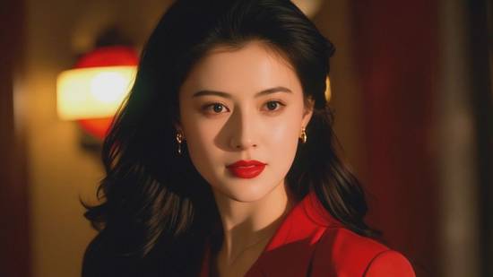 景甜是什么臉型,景甜心形臉解析:人間富貴花的標志輪廓