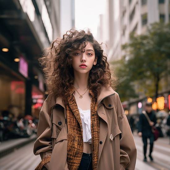 羊毛卷發型適合什么臉型,羊毛卷發型適配臉型指南